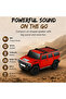 WS-590 Car Shape Bluetooth Speaker with FM Radio, USB/TF Card Support, TWS Pairing, 8W Output 1500mAh Rechargeable Battery - 5