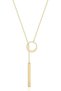 Long Gold Necklace for Women,14k Gold Color Plated - Simple Adjustable Jewelry Gift Trendy - 5