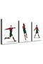 Alayra FramedWall Art Cristiano Ronaldo Set of Three Pictures, Criistiano Ronaldo Siuu Celebration,Portugal National Team, Ready to Hang-30x40 cm
