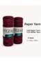 Feza Joy Glitter Paper Yarn 2-Pack 200g 200m – Bag, Basket, and Hobby Hand Knitting Yarn