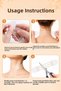 10-Piece Neck Lift Tape - Chin Face Neck Lift Anti-Wrinkle and Anti-Sagging Tape - 4