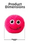 Furry Play Ball Plush Soft Children's Toy 12 cm - 3