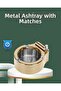 Refillable Lighter Ashtray Durable Construction - 806743658900434497-2272