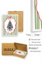 White Wooden Framed New Year Themed 3-Piece Wooden White Frame Painting Set Huhu548 - Triple Painting Set White Frame - 2