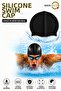 Silicone Swimming Cap - Waterproof Flexible Pool and Sea Cap M-Cap