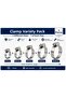 Hose Clamp Set – Assorted Pack of 5 (8-12 / 10-16 / 13-19 / 12-20 / 19-26 mm)