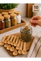 5Pcs Mini Bamboo Seasoning Salt Sugar Spoon Wooden Measuring and Serving Spoon Coffee Spoon
