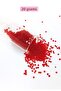Bulk Glass Sand Beads (11/0) 2 mm - 20 Grams - Transparent Red - Bnc021 Supports a Balanced Structure with a Sense of Stability