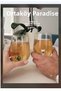 Figured Water Glass Cat and Cactus 2 Pcs Glass 350 Cc Amber Glass Figures Lover's Glass