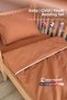 100% Cotton Poplin Children's Youth Duvet Cover Set 3 Piece Duvet Cover Set with Elastic Sheet 80X180 Tile - 3