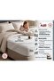 ALEZ TEK KİŞİLİK 100 × 200 سم + 30 سم واقي سرير مقاوم للماء - 2