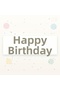 Happy Birthday Calligraphy Written Birthday Banner Decoration 100 X 20 cm - 2