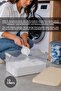 3 Pieces 15Lt Elora Organizer Box - Bathroom Organizer with Lockable Lid, Powder Tablet Detergent Box Beige - 2