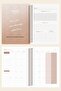 Academic Agenda 17X24 cm with Spiral Binding, Stickers and Motivational Pages - 4