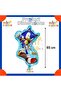 Sonic the Hedgehog Balloon Set - 12 Piece Large Size Sonic Themed Foil Balloon Set - 5