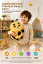 40 cm Bee Figured Plush Toy Soft Textured Yellow Brown Adorable Children's Toy Playmate! - 7