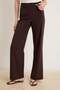 Koyu Kahverengi Wide Leg/Geniş Paça Yüksek Bel Dokuma Kumaş Pantolon TWOSS23PL00314 - 3