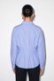 Blue Striped Shirt with Pleated Back Detail Tdrss26Go00116 - 3