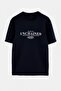 Navy Blue Regular/Normal Cut Printed Textured T-Shirt Tmnss26Ts00068 - 6