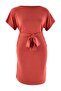 Tile Bodycon Asymmetrical Collar Tie Detail Short Soft Knitted Plus Size Dress Tbbss26Ah00319 - 5