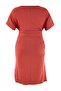 Tile Bodycon Asymmetrical Collar Tie Detail Short Soft Knitted Plus Size Dress Tbbss26Ah00319 - 7