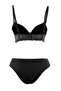 Siyah Dantel Push Up İç Çamaşırı Takımı THMAW27CC00006 - 5