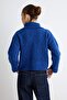Saks Yumuşak Dokulu Delikli Düğme Detaylı Polo Yaka Crop Triko Hırka TWOAW27HI00136 - 5