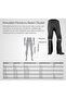 Motorcycle Pants Lycra Flexible Fabric Protected Kevlar Jeans Motor Pants Blue Jean - 5