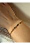 Mini Water-Proof Steel Bracelet with Colorful Stones - 3