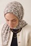 Women Scarf Cotton-Like Printed Scarf Lightweight Breathable Non-Slip Stylish Scarf - 2