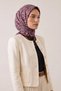 Women Scarf Cotton-Like Printed Scarf Lightweight Breathable Non-Slip Stylish Scarf - 4