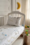Cotton Collection Ranforce Baby Bed Sheet Pillow Case Mine Baby
