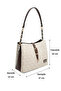 حقيبة كتف نسائية من Stone - Brown Monogram SP974 - 2