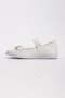 White Non-Slip Sole Girl Princess Ballerinas - 5