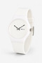 Unisex Silicone Cord Calendar Wristwatch - 3