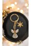Miyuki Beads Handmade Angel and Snowflake Keychain/Bag Ornament - 5