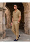 Crinkle T-shirt and Pants Set