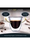 Double Wall Glass 70ml 4 pcs Espresso Cawa Cups Borosilicate Arabic Coffee Cups DG501 - 6