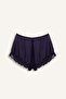 Lace Shorts Pajama Bottoms H1353Ax26Sm - 5