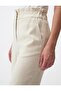 High Waist Elasticized Linen Pants - 5