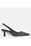 Rigel Large Size Women's Stoned Comfortable Sandals Shoes-Black - 2