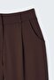 Talia Carrot Pants - Brown - 4