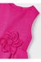 Girl's Backless Dress 2-10 Years Old Fuchsia - 6