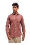 Men's Light terracotta Tailored Fit Solid Formal Shirt for Every Occasion - 3