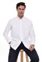 Slim Fit Long Sleeve Diamond Pattern Sleeve Embroidered Collar Buttoned Stylish Men's Shirt with Gift Box Fs-004200 - - 2
