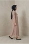 Çi̇ğdem Elbi̇se Mink Viscose Fabric Women's Dress with Tassel and Embroidery Detail - 3