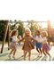 Girl's Long Sleeve Buttoned Front Gabardine Dress - 2