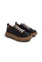 Daily Real Leather Women's Shoes/ Casual /Tan Wedge Sole/ Spring Summer 2026/ Black/ D26Ya-7750Z - 7