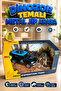 Pull and Drop Blue Metal Jeep Car with Dinosaur Toy – Boxed, Durable Toy Vehicle, Ages 3+