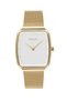 V267Lxgimg Wicker Steel Quartz 27 mm Gold Women's Wristwatch - 3